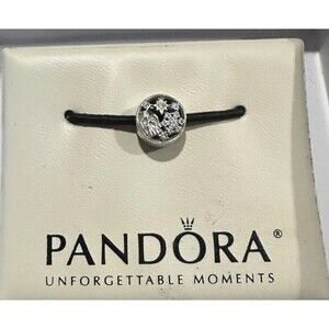 Authentic Pandora Sterling Silver 14k GoldCZ CELESTIAL WONDERS Charm #796363CZ